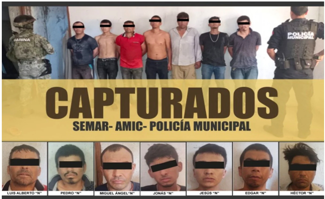 DETENIDOS EN SONORA