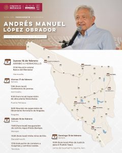 agenda amlo sonora